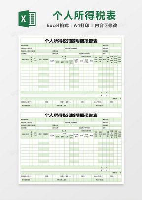 最新個人所得稅模板，背景、影響及地位解析
