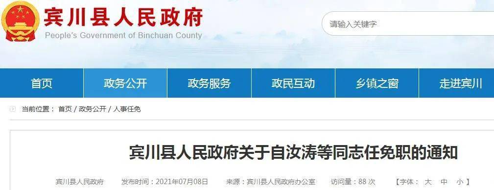 賓川干部任免信息深度解讀與個人觀點(diǎn)分析